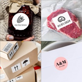 XBOSS L2 Small Label Printer - Portable Mini Thermal Inkless Machine for Phone & Tablet