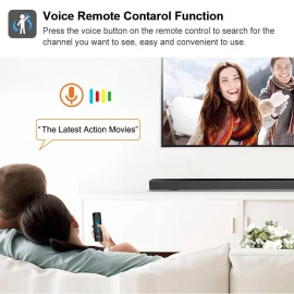 XBOSS T8 PLUS 2.4G Mini Air Mouse Keyboard Voice Control & Touchpad Wireless Remote Control 7 Color Backlight for Android TV Box/PC
