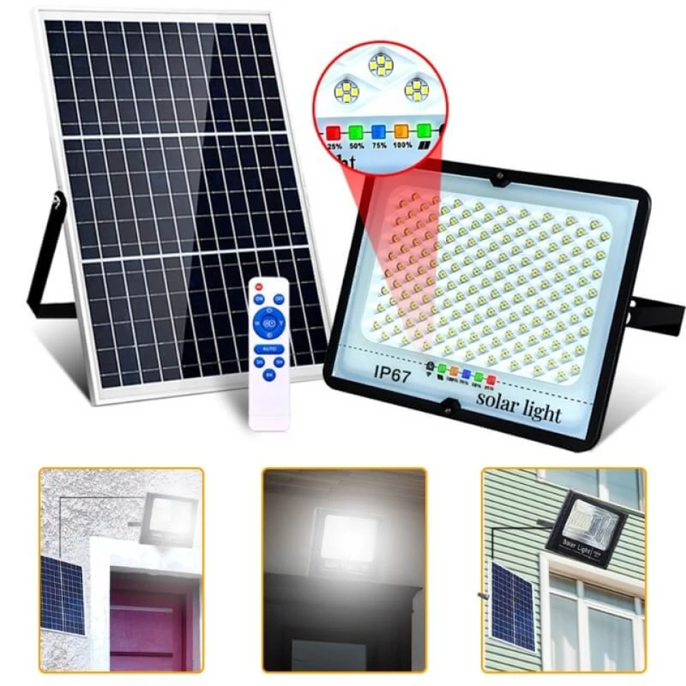 Solar Outdoor Lights for House Garden Home IP67 Waterproof