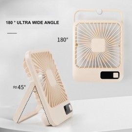 XBOSS Q4 Small Desk Fan Battery Operated Rechargeable