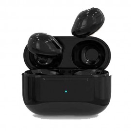 XBOSS PRO 4S+ Invisible Earbuds True Wireless Bluetooth Earphones 5.3 HiFi Stereo Noise Cancelling Small Mini Hidden Earbuds for Work, Sleep, Music, Audiobooks (Black)