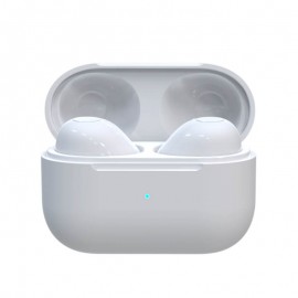 XBOSS PRO 4S+ Invisible Earbuds True Wireless Bluetooth Earphones 5.3 HiFi Stereo Noise Cancelling Small Mini Hidden Earbuds for Work, Sleep, Music, Audiobooks (White)