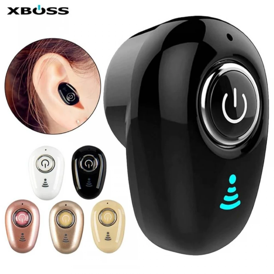 XBOSS s650 Single Mini Bluetooth Earphone With Microphone