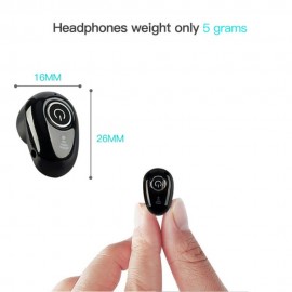 XBOSS s650 Single Mini Bluetooth Earphone With Microphone