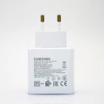 Samsung 45w charger S21 S20 22 Ultra Super Fast Charging Adaptive USB C To Type C For Galaxy Note 20 10 + 5G A91 A80 (White)