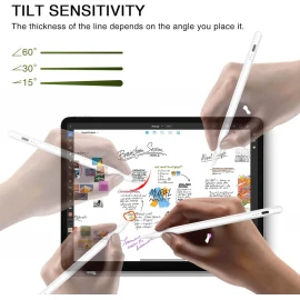 Stylus Pen for iPad – Fast Charging, Magnetic, Tilt & Palm Rejection, iPad 6-10, Air 3-5, Mini 5-6, Pro 11/12.9/M4